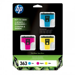 CARTR HP 363 3-PACK COLOR