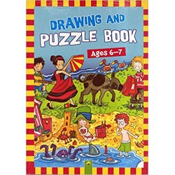 DRAWING AND PUZZLE BOOK